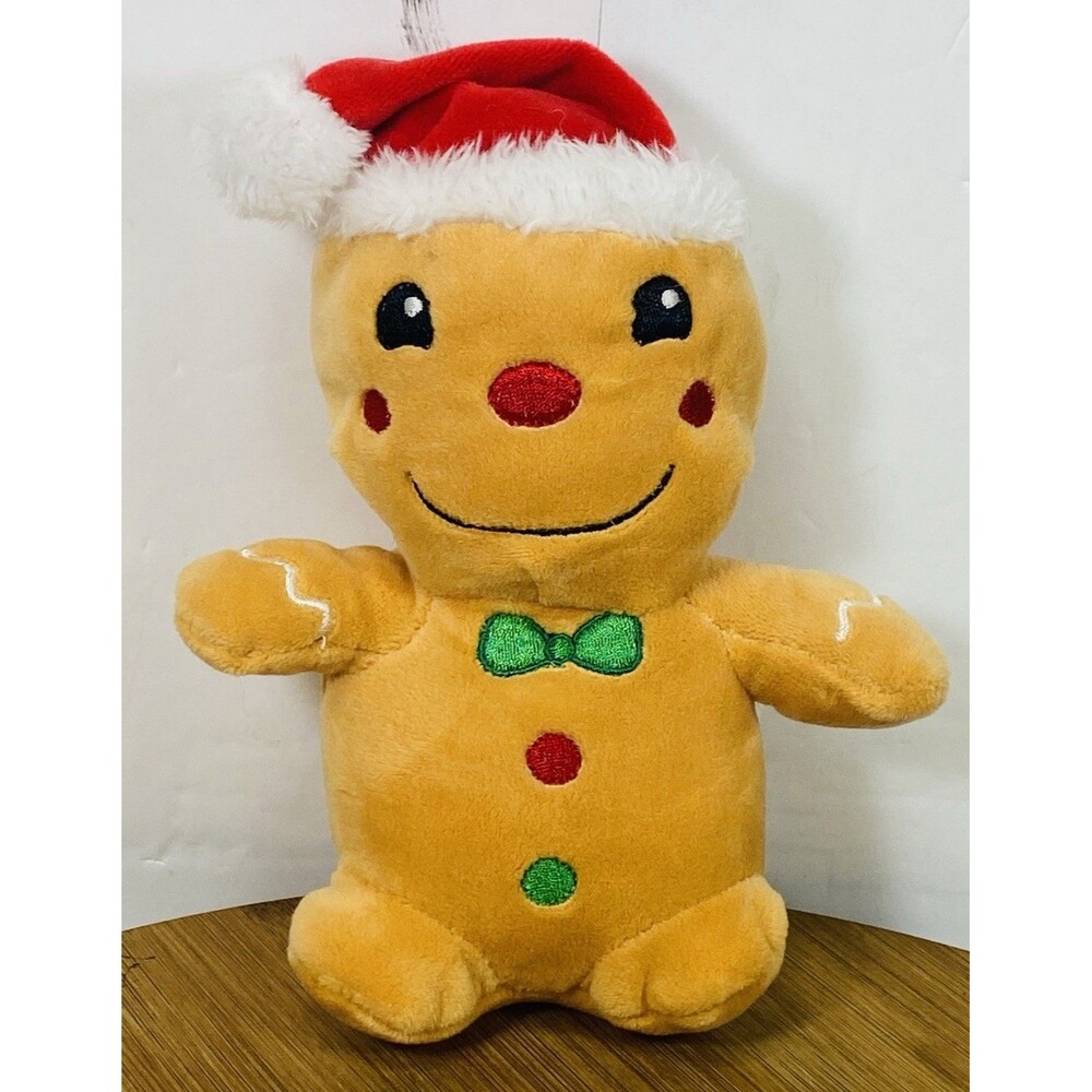 VTG Christmas Gingerbread Plush 7”